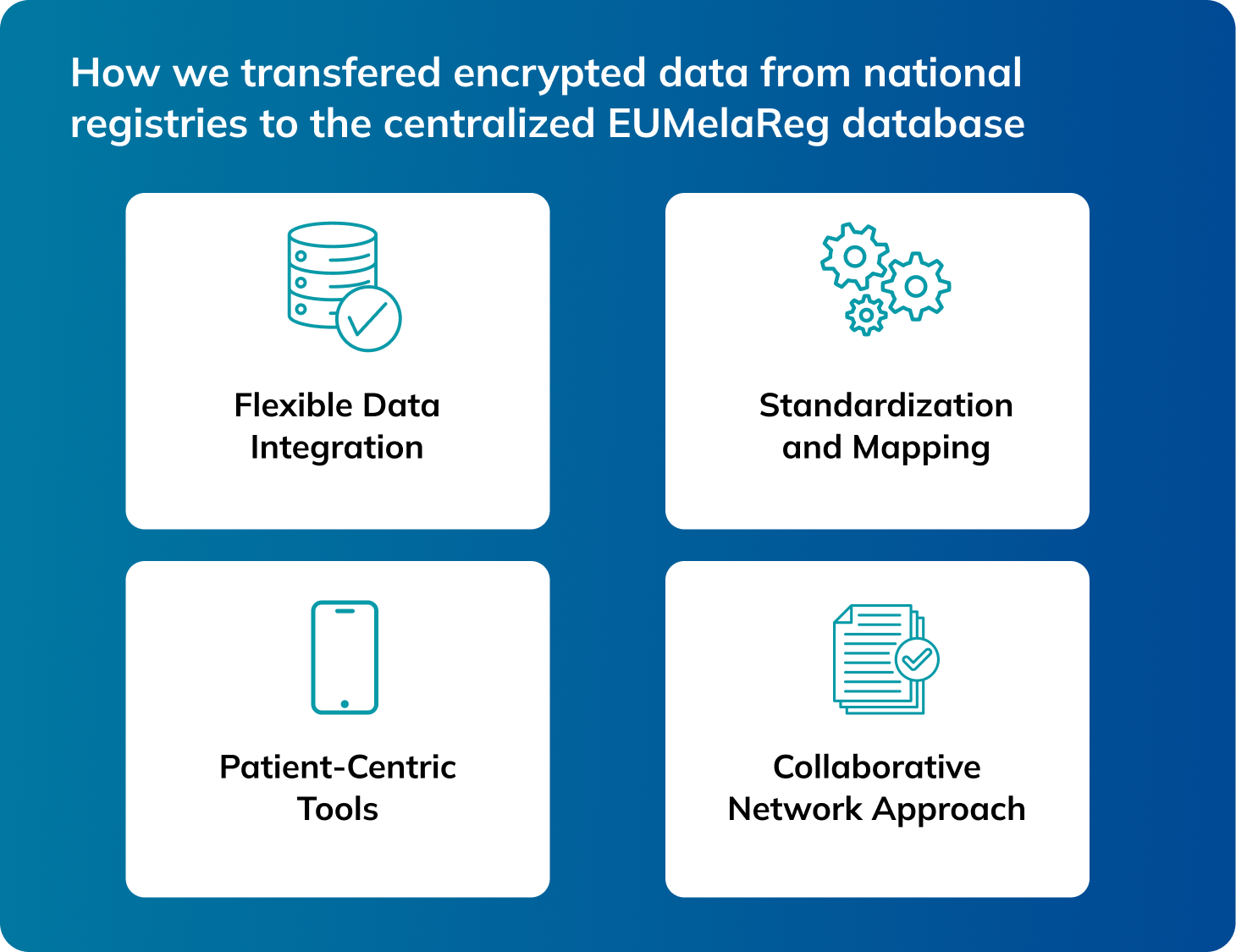 Solutions for facilitate data collection